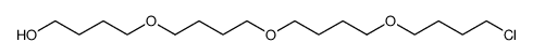 19-chloro-5,10,15-trioxanonadecan-1-ol Structure