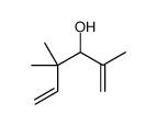 2,4,4-trimethylhexa-1,5-dien-3-ol Structure