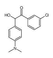 3-Chloro-4''-dimethylaminobenzoin Structure