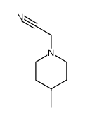 (4-methylpiperidin-1-yl)acetonitrile结构式