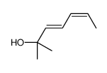 2-methylhepta-3,5-dien-2-ol Structure