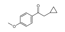 2-cyclopropyl-1-(4-methoxyphenyl)ethanone结构式