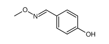 4-hydroxybenzaldehyde O-methyloxime Structure