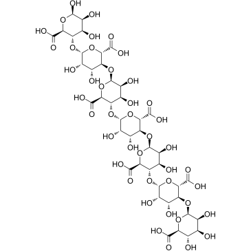 D-甘露糖醛酸七糖结构式