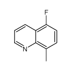 5-fluoro-8-methylquinoline Structure