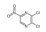 2,3-dichloro-5-nitropyrazine Structure