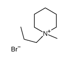 1-甲基-1-丙基溴化哌啶鎓结构式