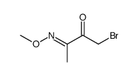 1-bromo-butane-2,3-dione 3-(O-methyl-oxime) Structure