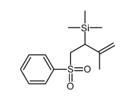 [1-(benzenesulfonyl)-3-methylbut-3-en-2-yl]-trimethylsilane结构式