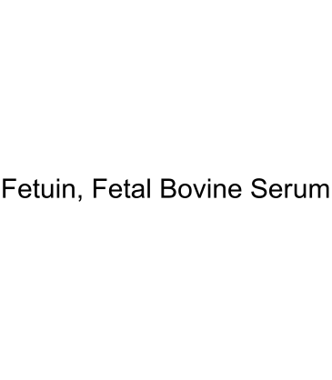 Fetuin, Fetal Bovine Serum Structure