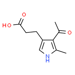 pentafluorobenzyl 2-methyl-3-acetyl-4-(3-propionate)pyrrole Structure