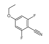 4-乙氧基-2,6-二氟苯甲腈结构式