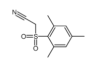 2-(2,4,6-trimethylphenyl)sulfonylacetonitrile Structure
