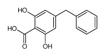 4-Benzyl-2,6-dihydroxybenzoic acid结构式