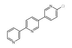 6″-氯-3,2'：5′,3″-吡啶结构式