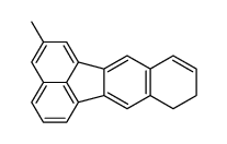 2-methyl-8,9-dihydrobenzo(k)fluoranthene Structure