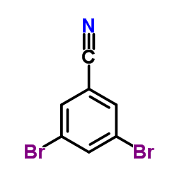 3,5-Dibromobenzonitrile structure