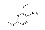 6-methoxy-2-methylsulfanylpyridin-3-amine Structure