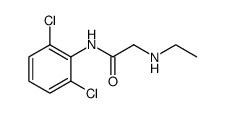 Acetamide, N-(2,6-dichlorophenyl)-2-(ethylamino) Structure