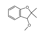 3-methoxy-2,2-dimethyl-2,3-dihydro-benzofuran Structure