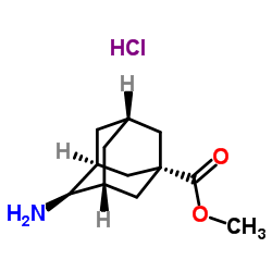 反式4-氨基-1-金刚烷甲酸甲酯盐酸盐结构式