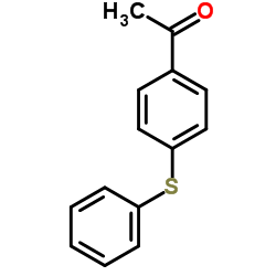 4-Acetyldiphenyl Sulfide Structure
