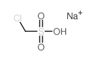 Methanesulfonic acid,1-chloro-, sodium salt (1:1)结构式