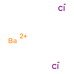 barium chloride Structure
