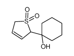 1-(1,1-dioxo-2,5-dihydrothiophen-2-yl)cyclohexan-1-ol Structure