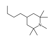 4-butyl-1,2,2,6,6-pentamethylpiperidine Structure