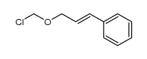 chloromethyl 3-phenylprop-2(E)-en-1-yl ether结构式