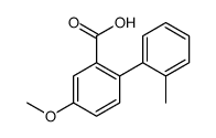 5-methoxy-2-(2-methylphenyl)benzoic acid Structure