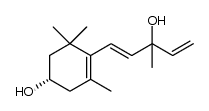 (3S)-3-hydroxy-vinyl-β-ionol Structure