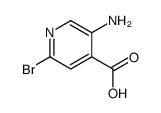 5-AMINO-2-BROMOISONICOTINIC ACID Structure