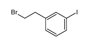 2-(3-iodophenyl)ethyl bromide Structure