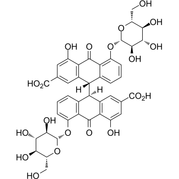 番泻苷B结构式