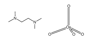 osmium tetroxide N,N,N',N'-tetramethylethylenediamine结构式
