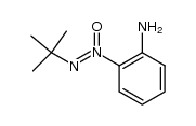 1-amino-2-(tert-butylazoxy)benzene结构式