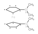 1,1′-双(二甲基硅基)二茂铁结构式