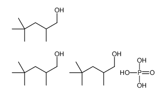 phosphoric acid,2,4,4-trimethylpentan-1-ol结构式