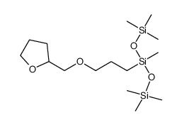 3-(四氢呋喃氧基丙基)甲基三硅氧烷结构式