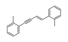 1-methyl-2-[4-(2-methylphenyl)but-1-en-3-ynyl]benzene结构式