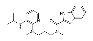 N-methyl-N-[3-[methyl-[3-(propan-2-ylamino)pyridin-2-yl]amino]propyl]-1H-indole-2-carboxamide结构式