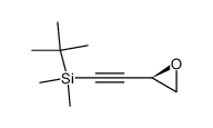 (R)-1-(tert-butyldimethylsilyl)-3,4-epoxy-1-butyne Structure