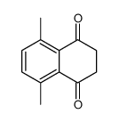 5,8-dimethyl-2,3-dihydronaphthalene-1,4-dione结构式