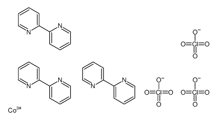 tris(2,2'-bipyridyl)cobalt(III)结构式
