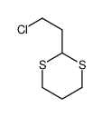 2-(2-chloroethyl)-1,3-dithiane Structure
