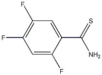 2,4,5-三氟苯并硫代酰胺结构式