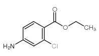 4-氨基-2-氯苯甲酸乙酯结构式