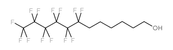 7,7,8,8,9,9,10,10,11,11,12,12,12-tridecafluorododecan-1-ol Structure